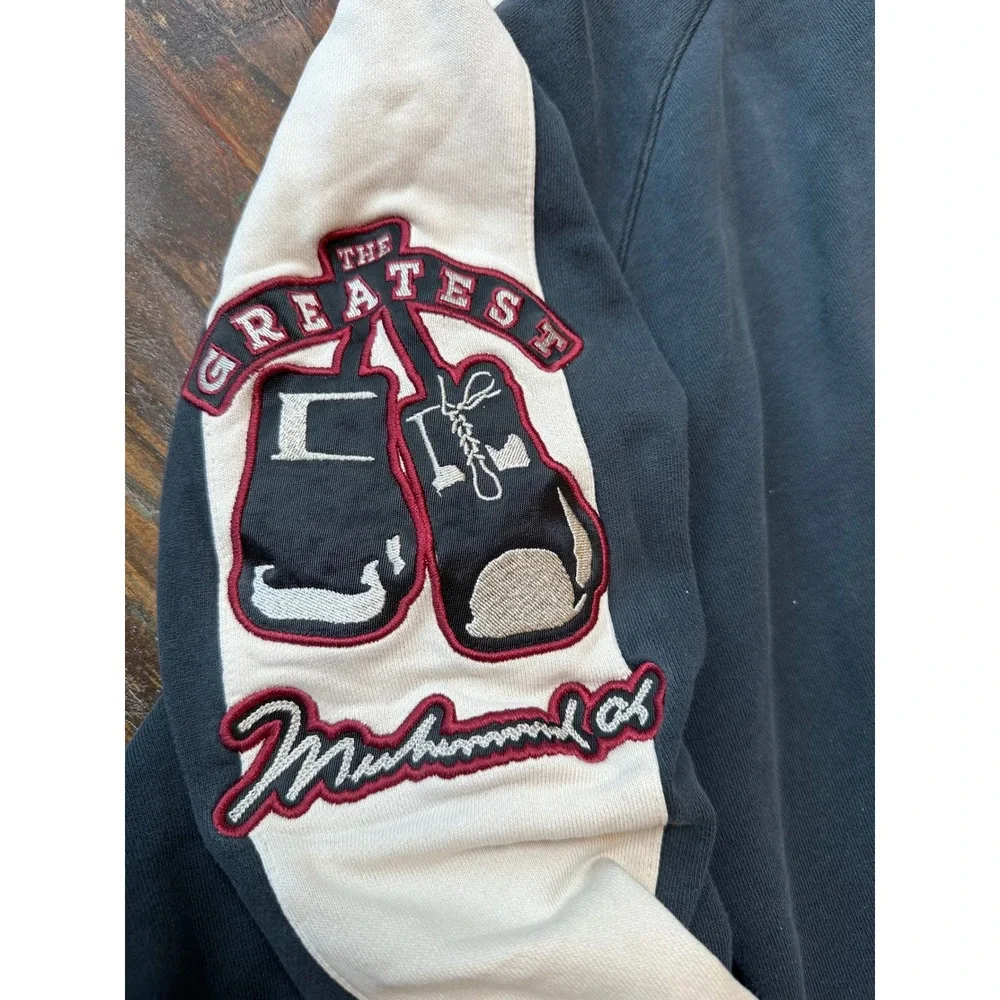 Adidas Muhammad Ali The Greatest‎ Hoodie Y2K Vintage Boxing Streetwear 3XT Mens